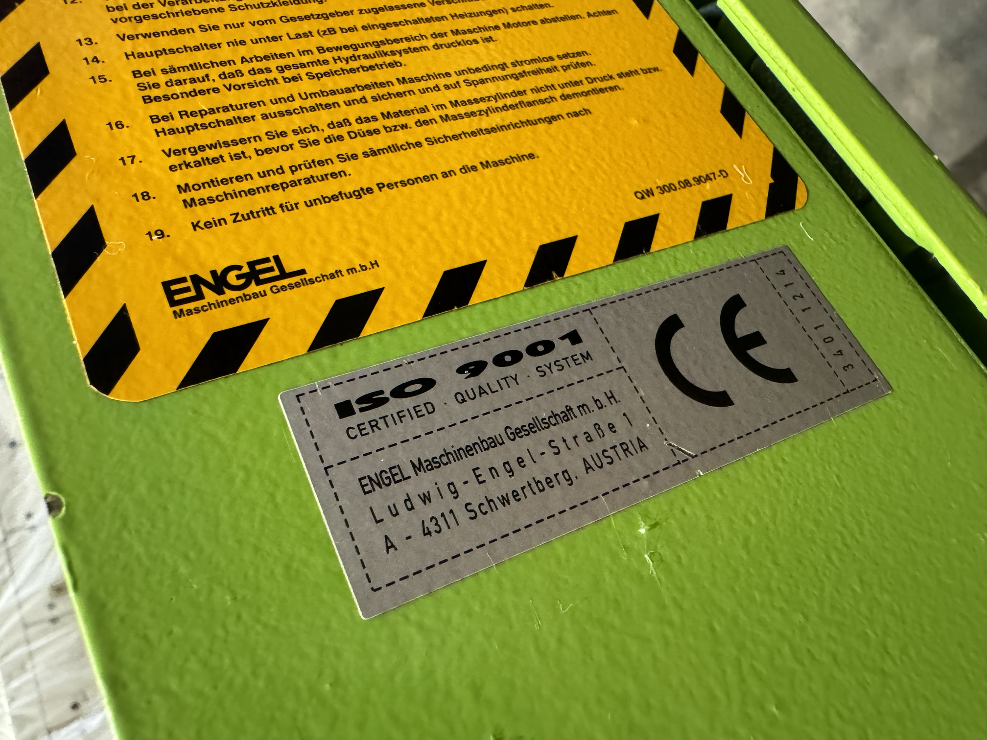 Panel de control Engel CC100